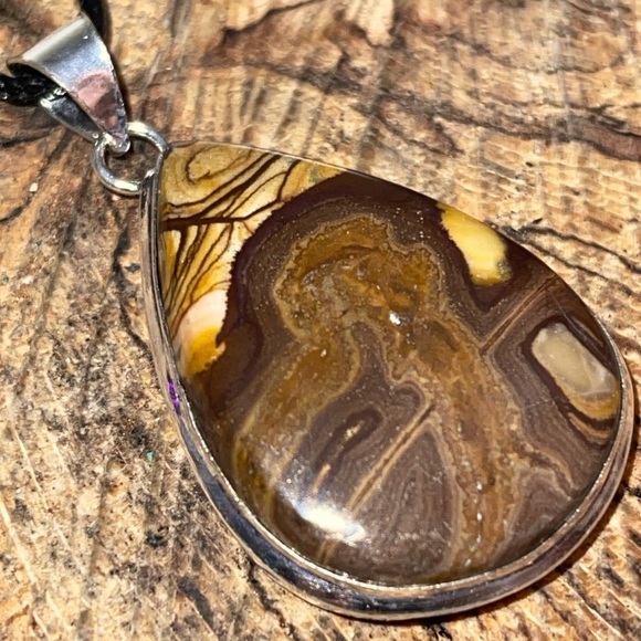 Outback Australian Jasper Pendant 2” - Picture 9 of 10